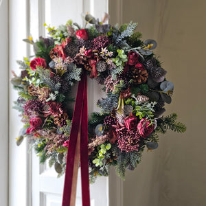 The Winter's Embrace Wreath