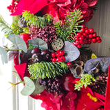 The Crimson Christmas Wreath