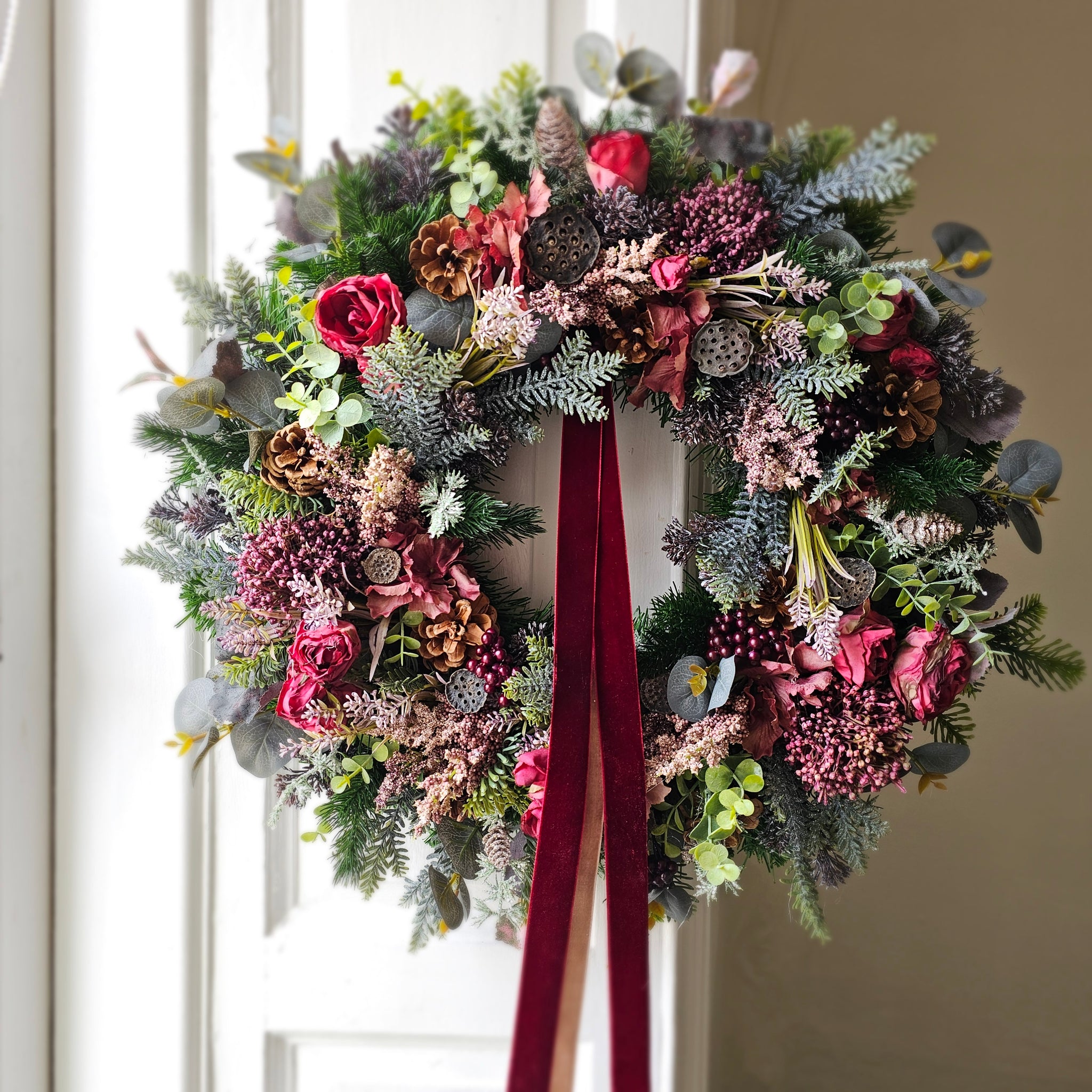 The Winter's Embrace Wreath