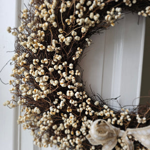 The Winter snowberry Wreath (large)