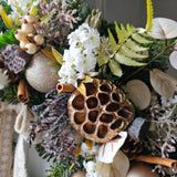 The Gilded Winter Wreath