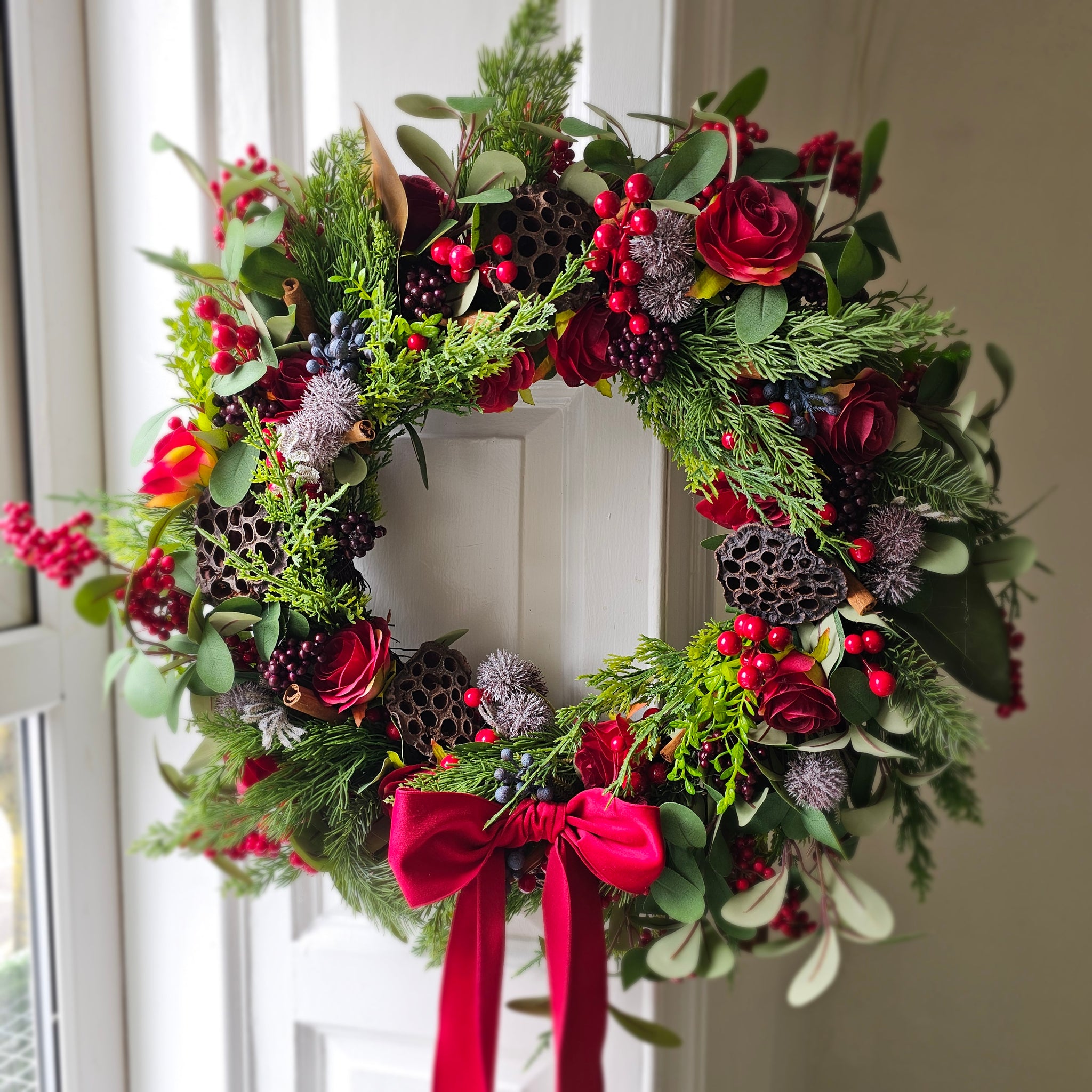 The Noel Bloom Wreath