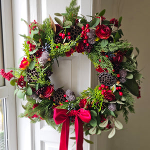 The Noel Bloom Wreath