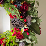 The Noel Bloom Wreath