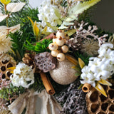 The Gilded Winter Wreath