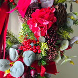 The Crimson Christmas Wreath