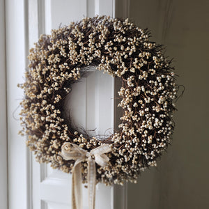 The Winter snowberry Wreath (large)